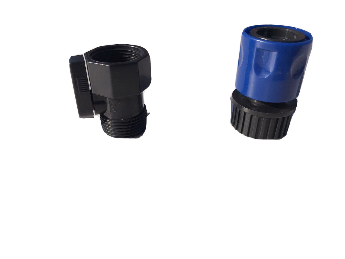 Expanding Hose on/off Valve with Female End Connector