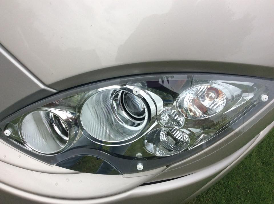 Hymer Headlight Protectors | H covers | for Hymer Motorhomes - The Lazee Camper