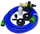 Leisurewize Universal Mains Water Kit (7.5 Metres) - 3 Adaptors All Containers