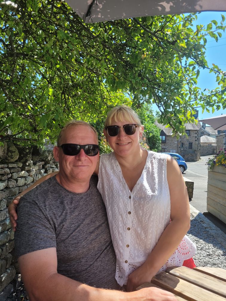 Our founder with his partner, enjoying a summer day out